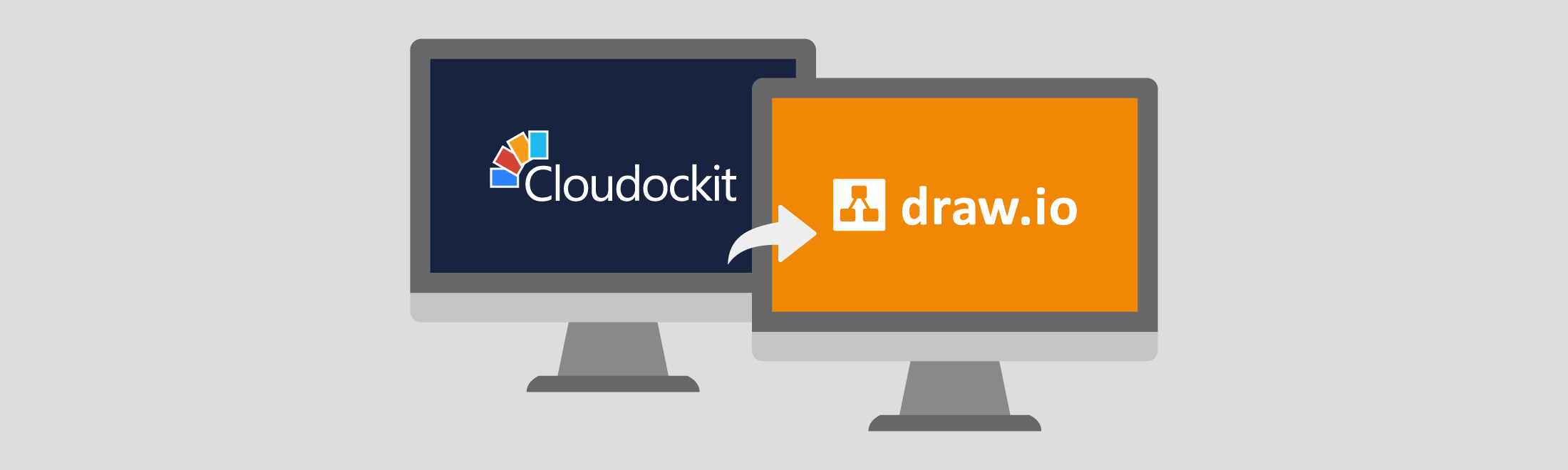 Export from Cloudockit to draw.io