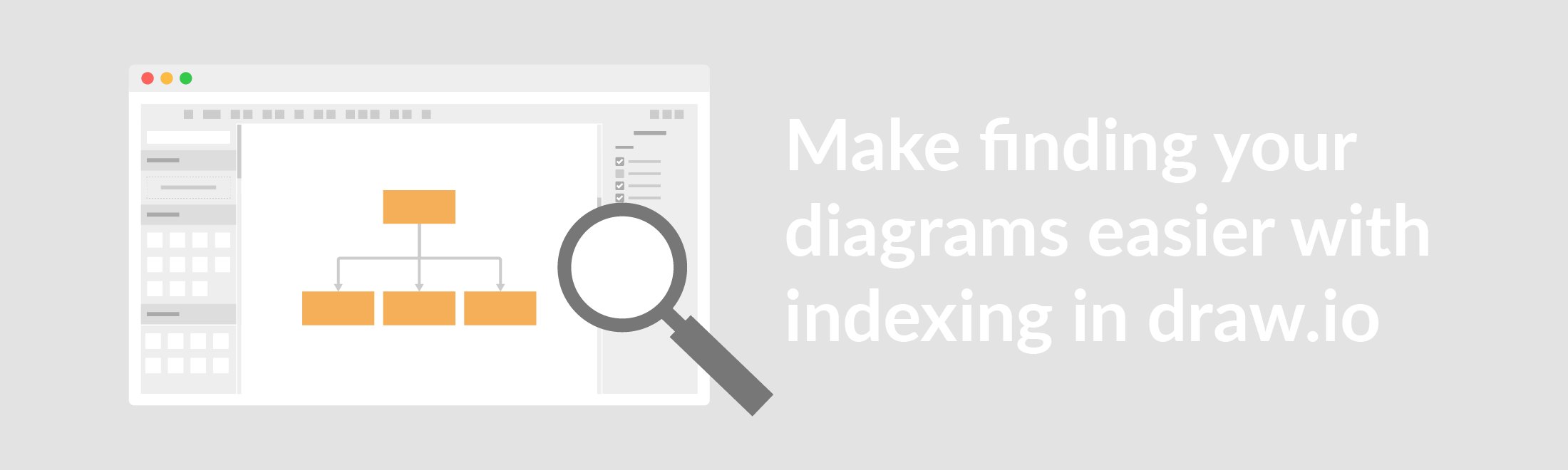 indexing in drawio